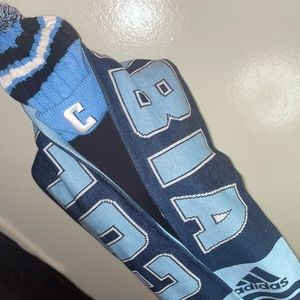 Adidas’s Columbia university hat & scarf set